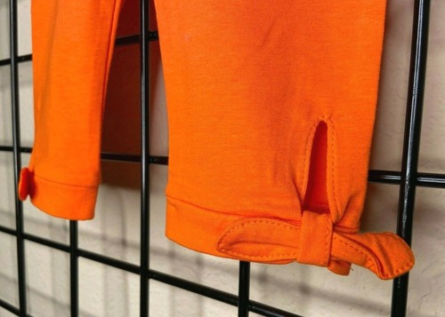 NEW NWT Orange Legging/Bow Knee Short RICH PLUSH Sz 2/3Y,4Y, 5Y, 6Y or 6X Anthea - Picture 7 of 10