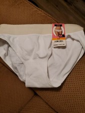 One Pair Maidenform Bikini Panties. nwt. sz. 4/5 40044 white