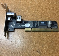 Sunrich 3 Port PCI Low Profile 1394a FireWire Adapter Card Tested Working