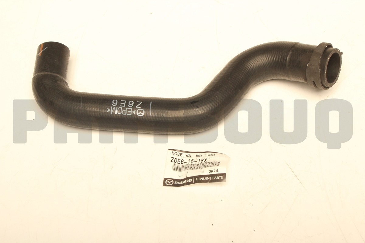 Z6E61518X Genuine Mazda HOSE,WATER Z6E6-15-18X | eBay