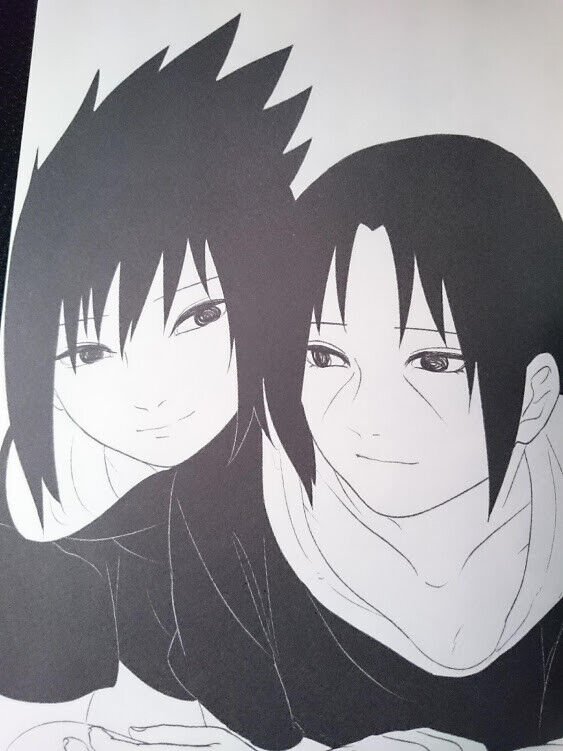 My entry , my drawing of itachi , sasuke meery_chan19