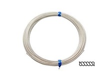 12 Gauge, 925 Sterling Silver Round Twist-Pattern Wire Dead Soft 3 Feet by CR...