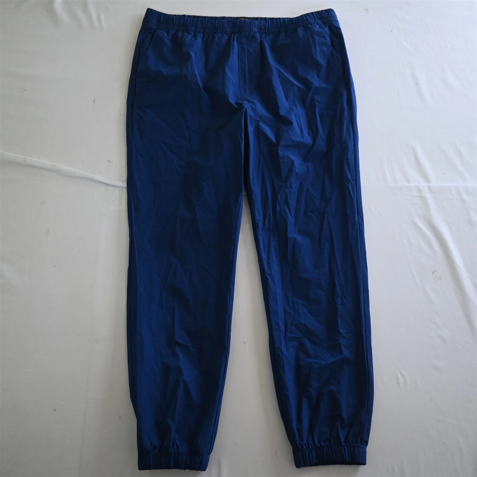NEW Banana Republic Large Royal Blue 1525908 Tech Slim Mens Jogger Pants