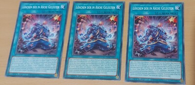 Yu Gi Oh Playset ''Löschen Der In Asche Gelegten'' LEDE-DE095 1. Auflage Deutsch