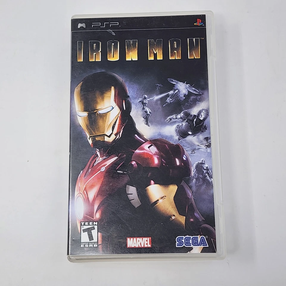Iron Man (Sony PSP) CIB Complete - TESTED - Image 2 of 4