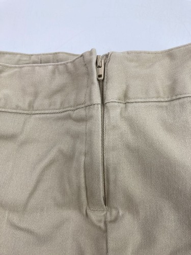 3 Lot Girl's 4 Cat & Jack Khaki Adjustable Waist School Uniform Skorts - Picture 5 of 5