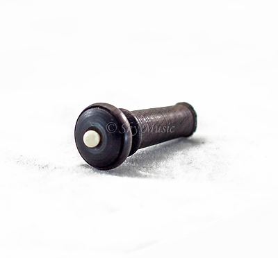 Ebony Violin Endpin 4/4 Full Size Fiddle Violin Parts New High Quality Carved