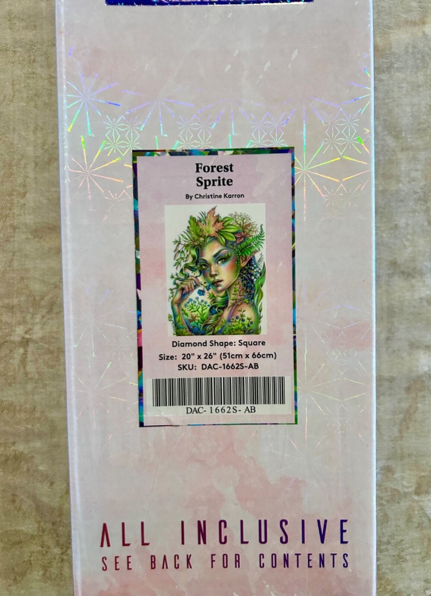 Diamond Art Club Forest Sprite ARCHIVED Diamond Painting Kit | eBay