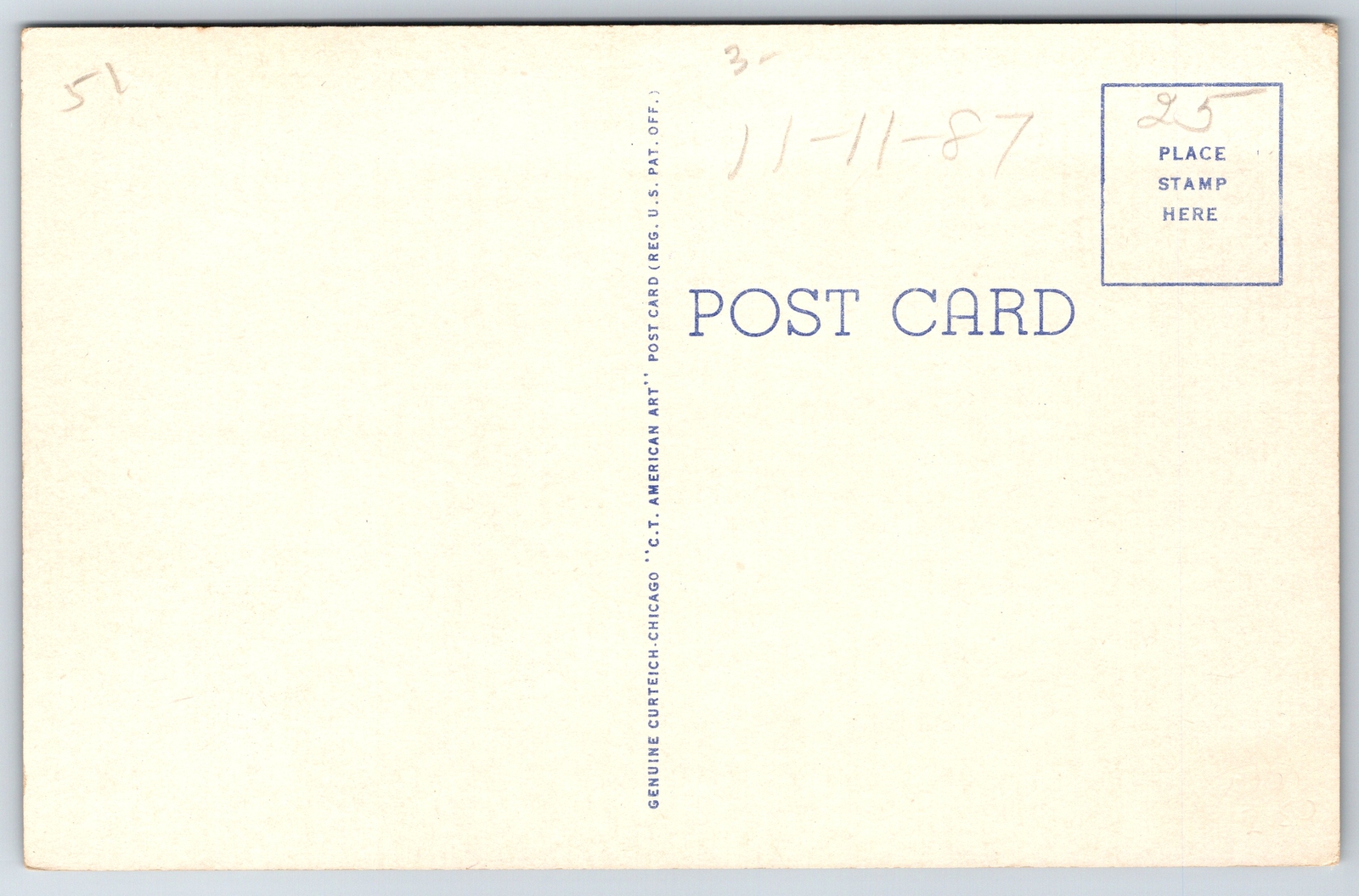 West Point Georgia~Third Avenue~Woolworth~Downtown Shopping~Linen Postcard