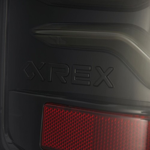 AlphaRex Luxx Alpha-Black LED Taillights for 2014-2018 GMC Sierra 1500 SLE - Picture 7 of 12