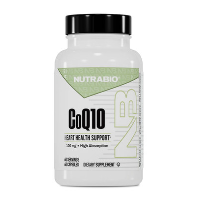 NutraBio - CoQ10 - 60 Capsules