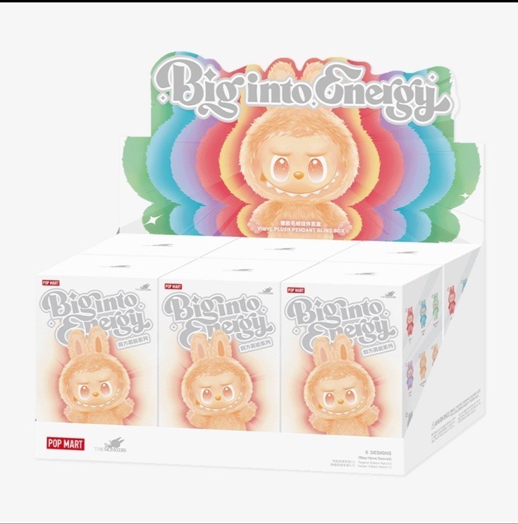 POP MART Labubu The Monsters BIG INTO ENERGY Set de 6 | NUEVO | Reserva