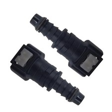 2 PCS Fuel Quick Release Connector, 9.49mm 3/8'' - ID8 Fuel Line Fittings,