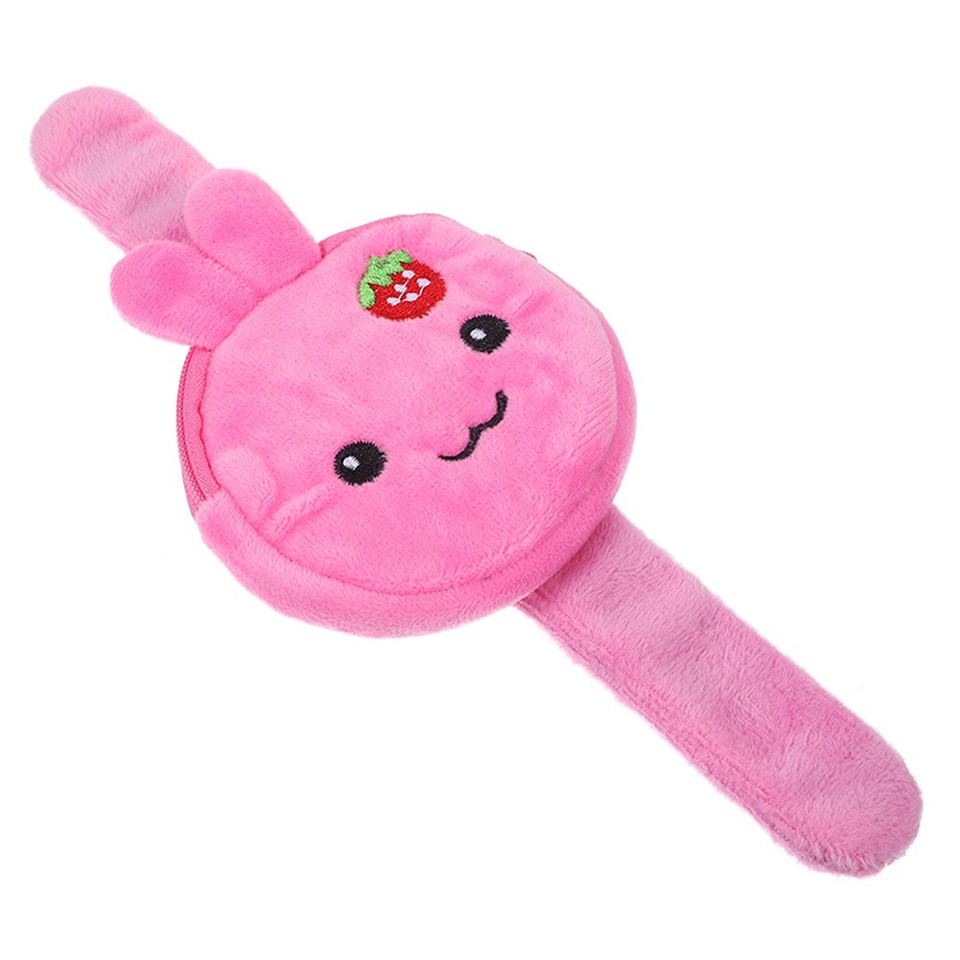 Rabbit Slap Bracelet Cartoon Stuffed Rabbit Patting Wrist Band Coin ...