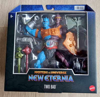 He-Man Masters of the Universe MOTU Revelation Masterverse Two Bad NEU OVP