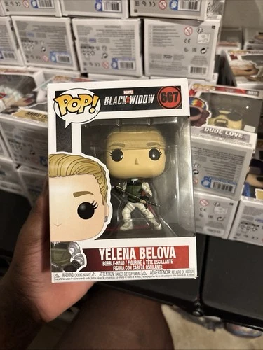 Funko Pop! Marvel Yelena Belova Black Widow #607 Vinyl Bobblehead Figure