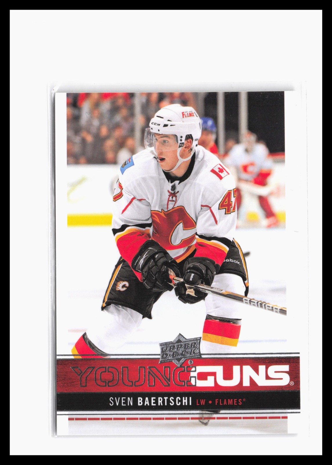 2012-13 Upper Deck #208 Sven Baertschi Calgary Flames Rookie SP Young Guns