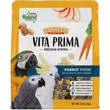 Sunseed Vita Prima Parrot Food 4 Lb Bird 4Lb