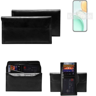 Handy Hülle für Honor Play10C 5G Wallet Case + Cover Handyhülle Tasche schwar