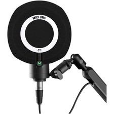Microphone Windscreen Pop Filter Recording Shield Isolation Shield Sound