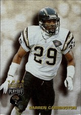 1995 Playoff Absolute #106 Darren Carrington Jacksonville Jaguars