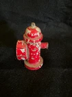 Vintage 1950's Tonka Toys Red Fire Hydrant Pressed Steel For Fire Truck Set