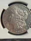 NGC AU Details 1892 CC $1 Morgan Silver Dollar Coin Graded Carson City