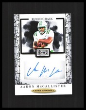 2021 Aaron McCallister Rookie Auto SAGE Premier Draft #A32 Charlotte 49ers