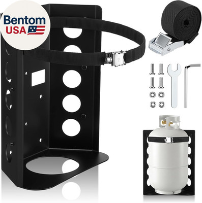 Aluminum Propane Tank Mounting Bracket for 10 Ibs Bottle Aluminum Propane Tank H