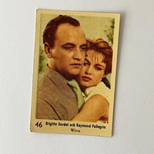 1957 Dutch Gum Large Number Studio Series Brigitte Bardot - R. Pellegrin #46