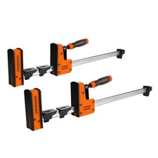 JORGENSEN 2-PACK 24" Parallel Bar Clamp Heavy-Duty Cabinet Master Clamp 2200 lbs