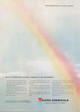 Alcoa Chemicals 1962 Vintage Print Ad Mixing Imagination with Aluminas