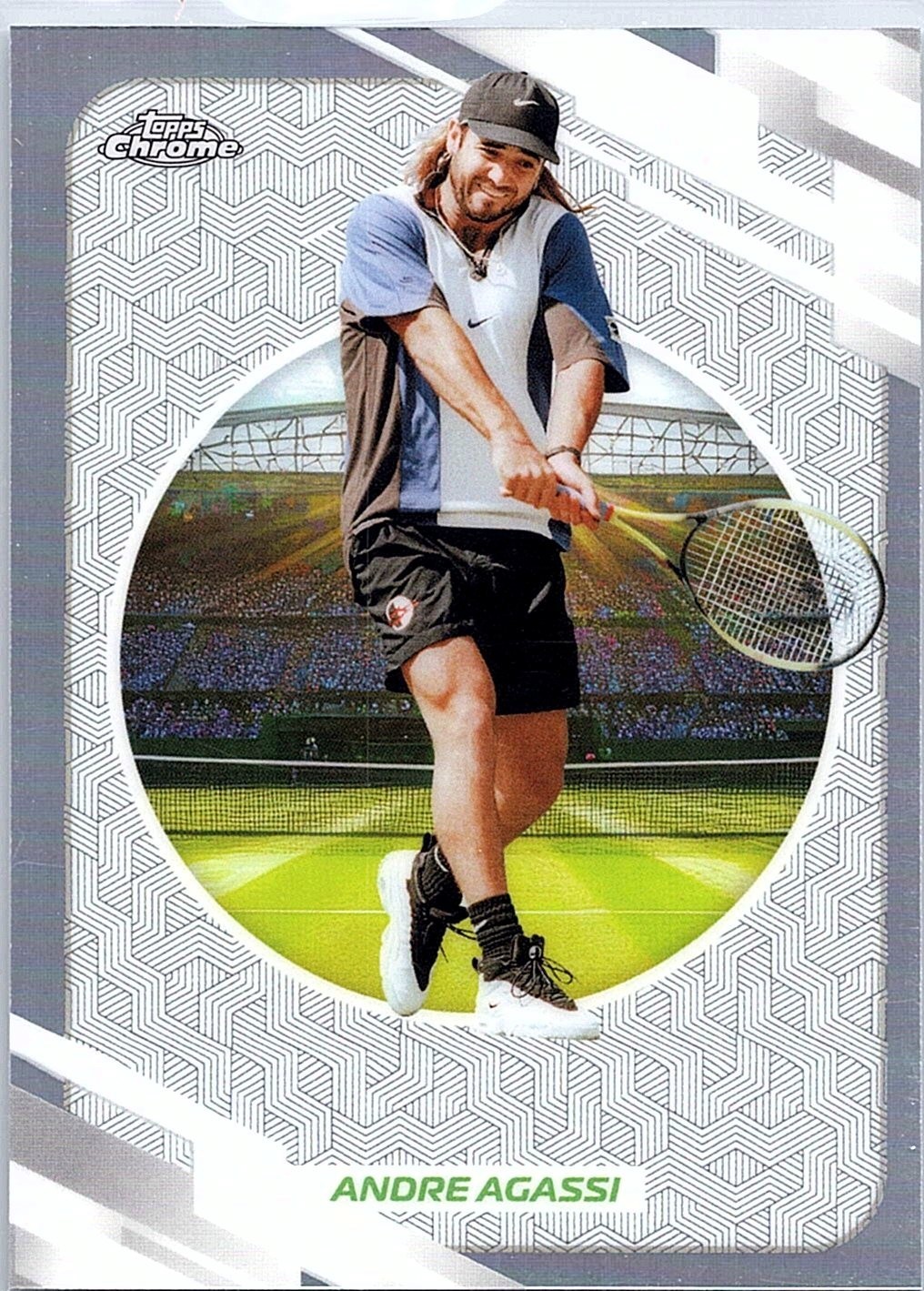 2026 Topps Chrome Tennis Refractor #5 Andre Agassi