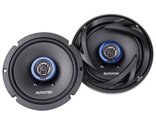 Pair Autotek SM65CXS 6.5" 300 Watt Shallow Slim Coaxial Car Audio Speakers
