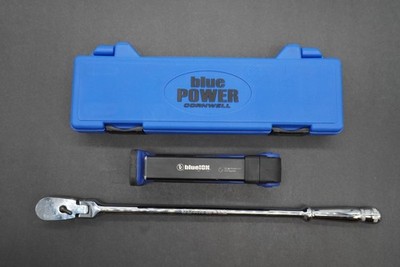 Cornwell BluePower Ratchet Impact Socket Set Metric 3/8  Dr. & Foldable Workligh
