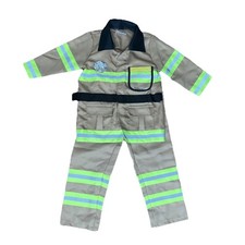 Firefighter Fireman Costume Children  s Size 4-5 Years