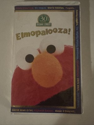 Elmopalooza 1998 VHS Tape Sesame Street Elmo Movie Film Celebration of 30 Years
