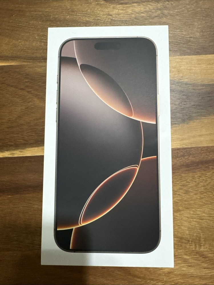 Apple iPhone 16 Pro Max 256GB Desert Titanium Unlocked Sealed E-Sim Ready  