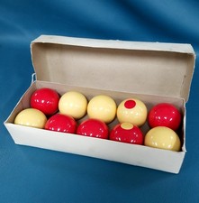 Aramith 2 1/8" Diameter Regulation Bumper Pool Ball Set in Box