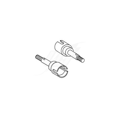 [FR] Robitronic Crankshaft (2 pieces) - R30401