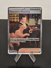 Giovanni's Charisma 204/165 Sv: Scarlet & Violet 151 Holo Pokemon NM on eBay