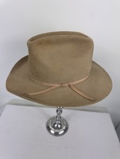 Vintage Stetson 3X Beaver beige Cowboy Hat size 7