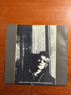 U2 I Still Haven't Found What I'm Looking For Picture Sleeve 45 rpm Record
