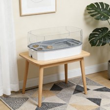 24.5"Turtle Tank - 3-Layer Filtration Circulating Water Basking Climbing Area