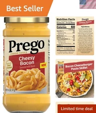 14.5 oz Cheesy Bacon Cheddar Sauce - Real Cheese, No High Fructose Corn Syrup