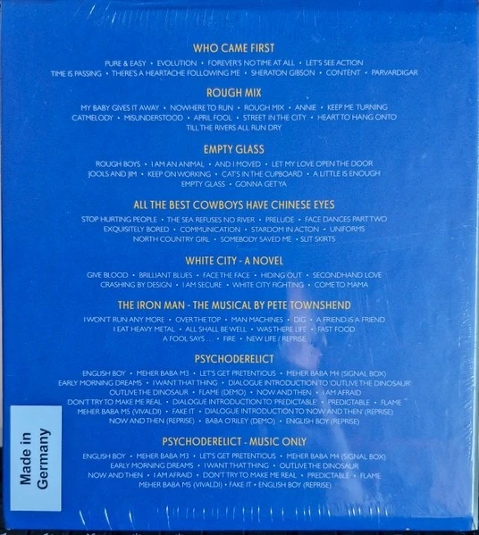 Pete Townshend The Studio Albums, 8 CD Boxset - Bild 2 von 2