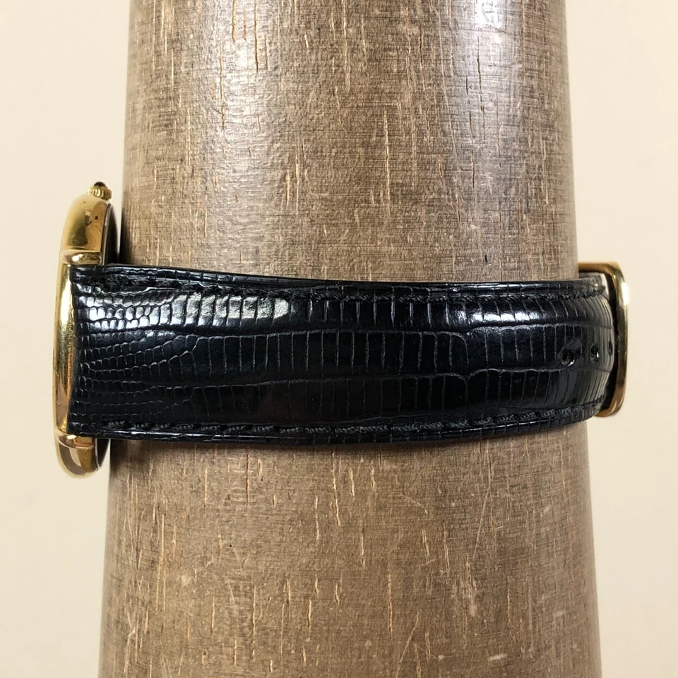 Reloj De Colección Maurice Lacroix Hombre 92127 Vestido Cuero Negro Cuarzo 34mm 7 1/4" Foto 3 de 4