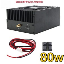 Digital RF Power Amplifier UHF 80W Radio DMR Amplifier FM Power Amp Fast Ship