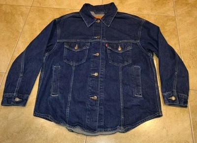 Levis Jean Jacket Shirt Spiderman Edition Button-Down Long Sleeve Type 2 Sz L