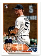 2023 Topps Update Braden Bristo Rookie Detroit Tigers #US282